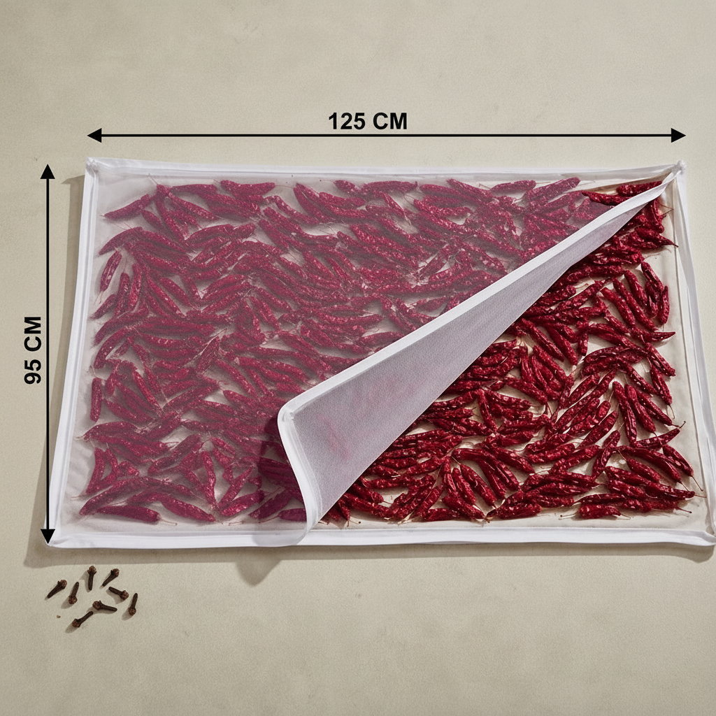 FreshShield™ Premium Food Drying Cloth with Protective Mesh Cover