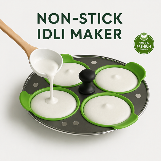 Premium Silicone Idli Maker Cups Food Grade Non-Stick Moulds