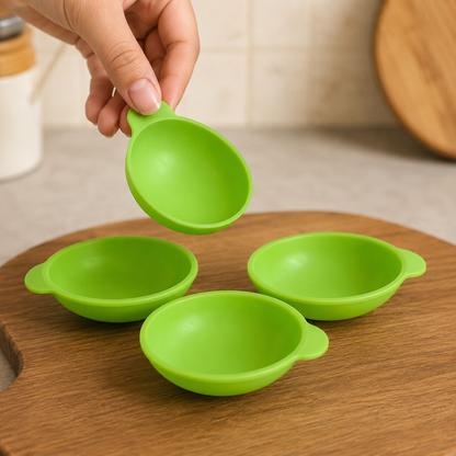 Premium Silicone Idli Maker Cups Food Grade Non-Stick Moulds
