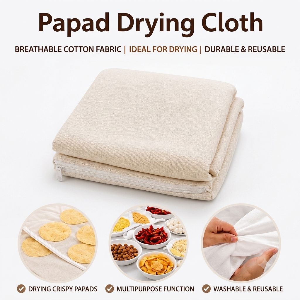 FreshShield™ Premium Food Drying Cloth with Protective Mesh Cover