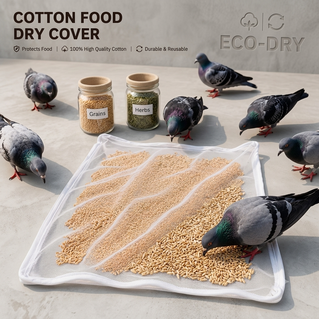 FreshShield™ Premium Food Drying Cloth with Protective Mesh Cover