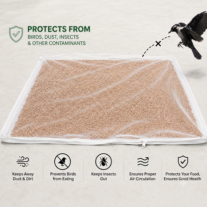 FreshShield™ Premium Food Drying Cloth with Protective Mesh Cover